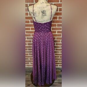 Betsy & Adam Purple Dress